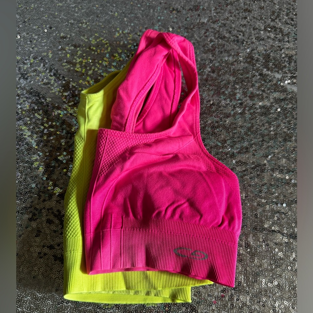 Bundle of 2 CHAMPIONS Non-Padded Racerback Sports Bra For Women Size Small - Picture 12 of 16